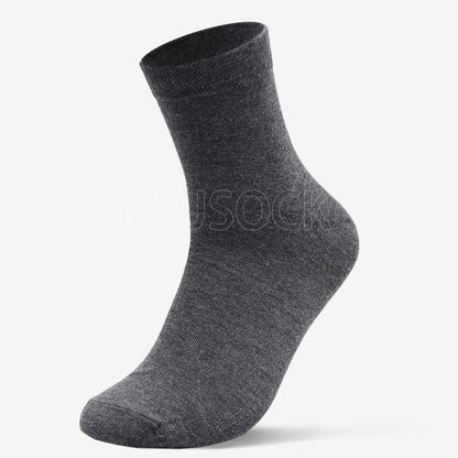 Einfarbige Crew-Socken (8 Paar) - 45-50 - Dunkelgrau - Quartal - image 12