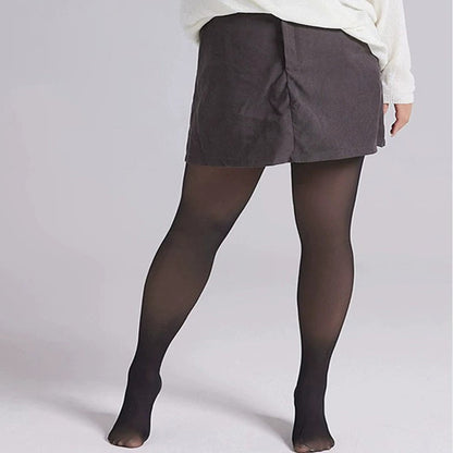 Dicke Strumpfhosen mit hoher Taille in Übergröße - image 7