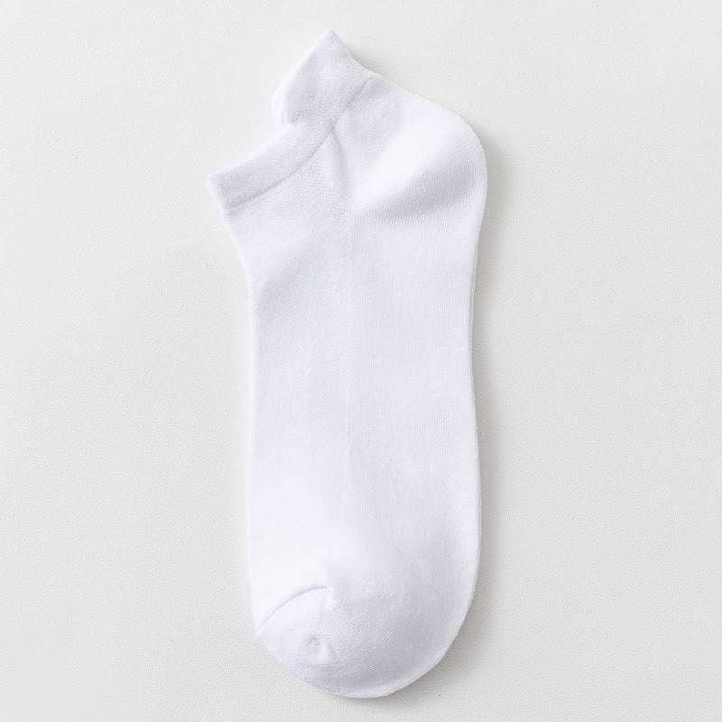 Mehrfarbige, lockere Baumwollsocken (3 Paar) - 42-48 - Weiß - image 13