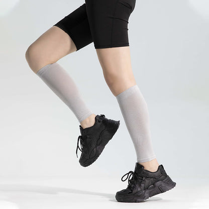Fußlose Coole Kompressionsstrümpfe aus Eisseide, Unisex