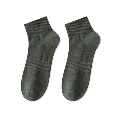 Atmungsaktive Viertelsocken aus weicher Baumwolle in Übergröße (7 Paar)