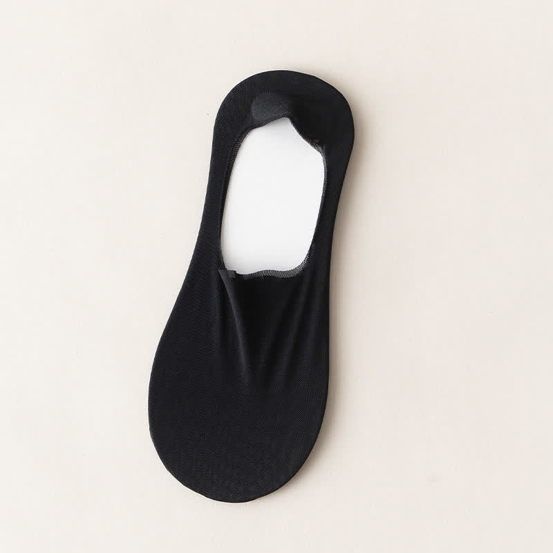 Unsichtbare Socken aus Eisseide (5 Paar) - Schwarz - EU35-38 (US5-7) - image 8