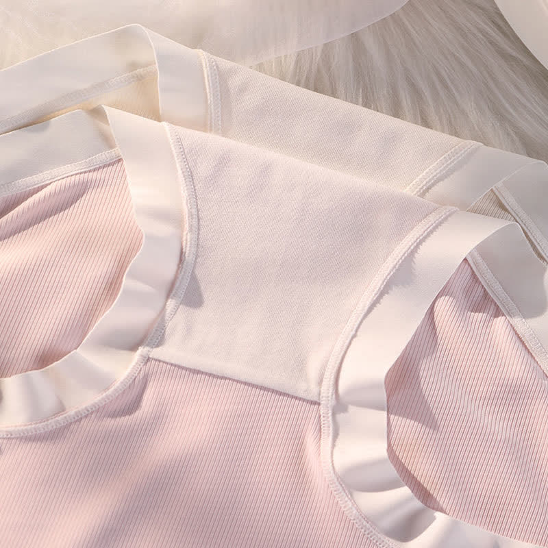 Hochgeschnittene Slips mit Schleife (5 Paar) - image 8