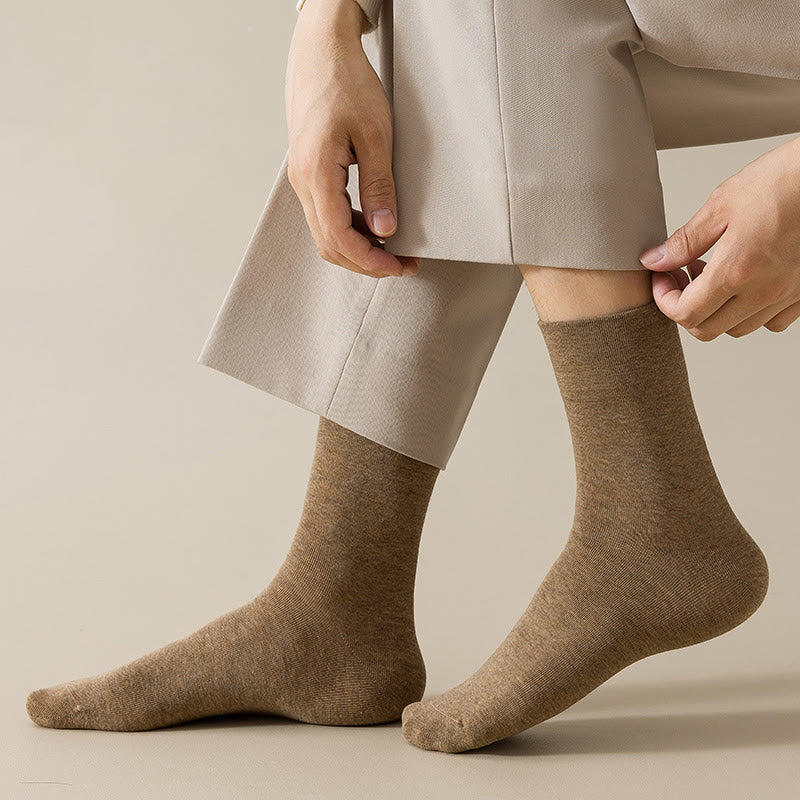 Atmungsaktive Viertelsocken in Unifarben (5 Paar) - image 3