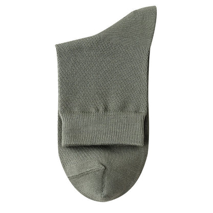 Mehrfarbige Viertelsocken aus Netzstoff in Übergröße (5 Paar)