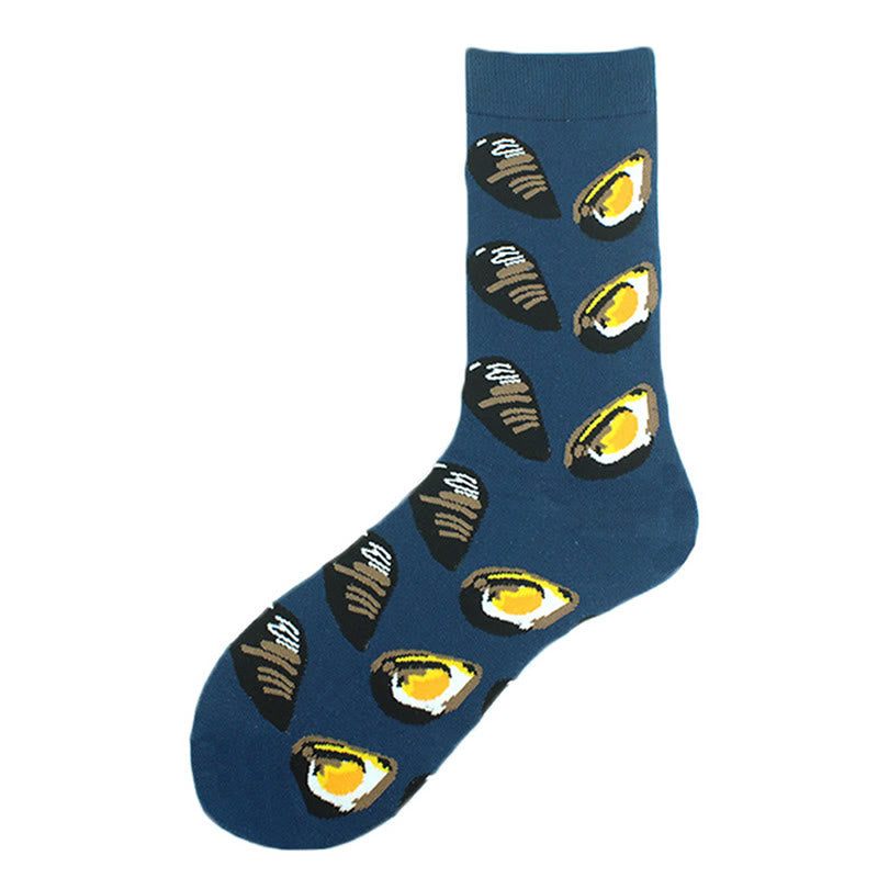 Fun Crew-Socken der Marine-Serie in Übergröße (5 Paar) - image 21