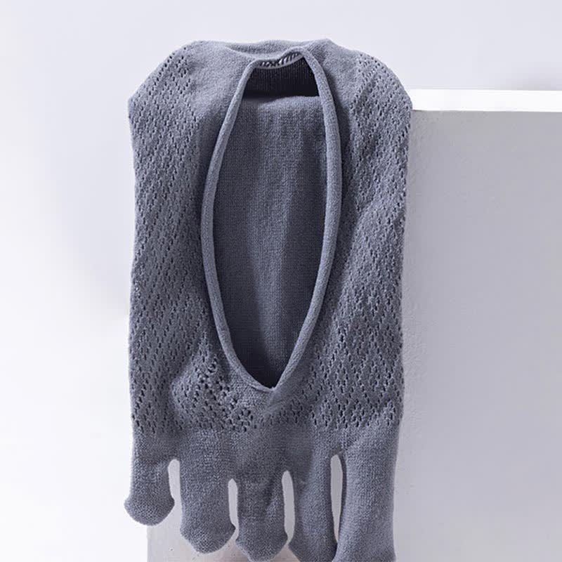 Socken zur Ausrichtung der fünf Zehen in Übergröße (6 Paar)