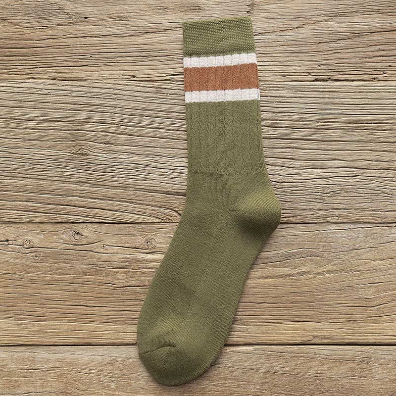 Plus Size Warme, atmungsaktive Viertelsocken (8 Paar) - Armeegrün - EU37-45 (US4-11) - image 12