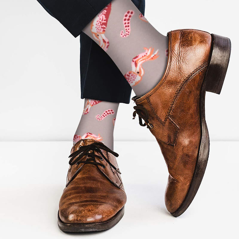 Fun Crew-Socken der Marine-Serie in Übergröße (5 Paar) - image 11