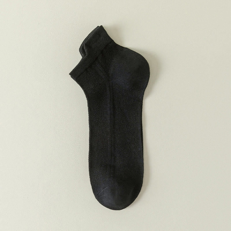 Mesh-Atmungsaktive Knöchelsocken (7 Paar) - Schwarz - EU44-50 (US10-15) - image 8
