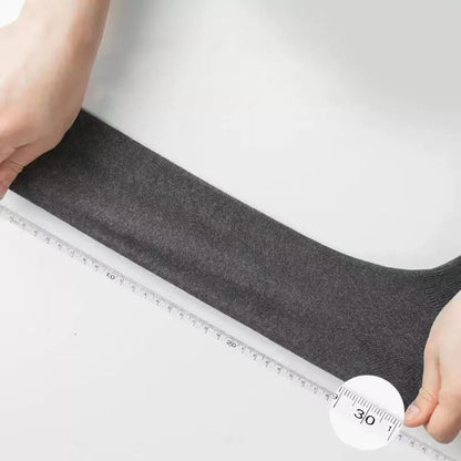 Crew-Socken in Übergröße, einfarbig (8 Paar)
