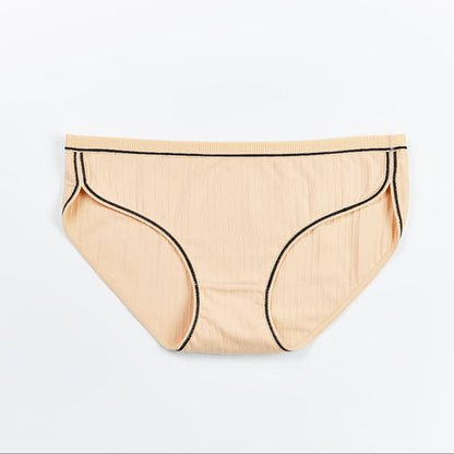 Hüftslips aus Baumwolle (5 Paar) - Haut - 4XL - image 10