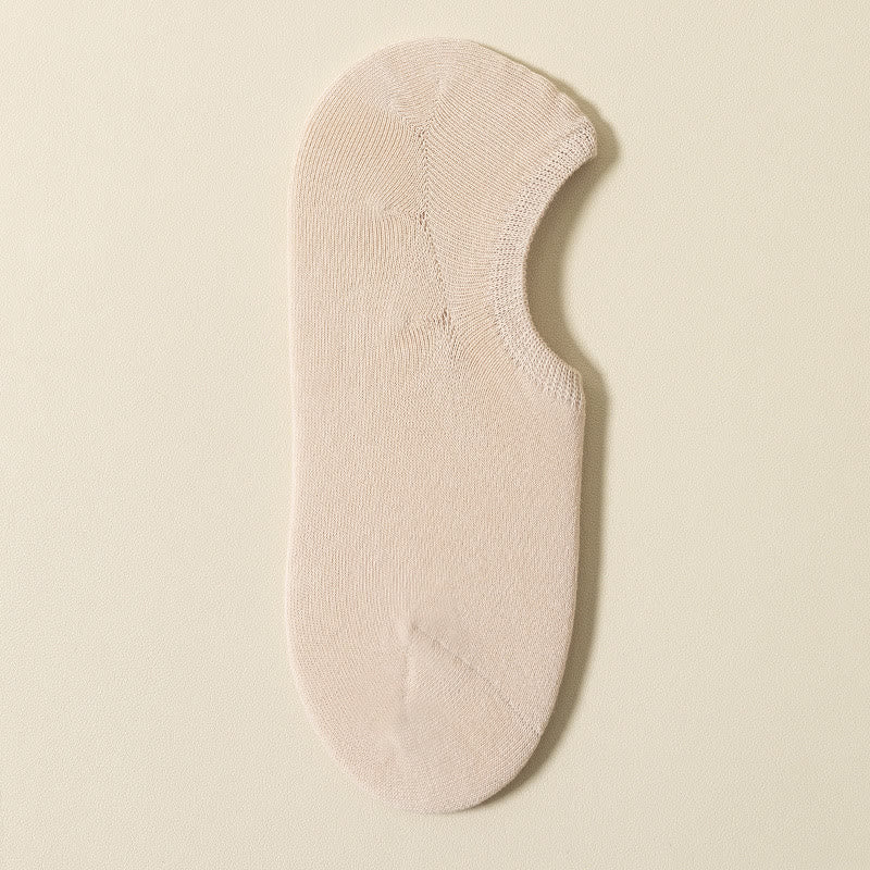 Rutschfeste, unsichtbare Socken (5 Paar) - Beige - EU39-46 (US5-12) - image 18