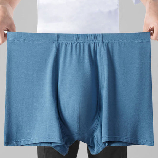 Modal-Boxershorts mit hoher Taille in Übergröße (1 Paar) - image 0