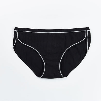 Hüftslips aus Baumwolle (5 Paar) - Schwarz - 4XL - image 12