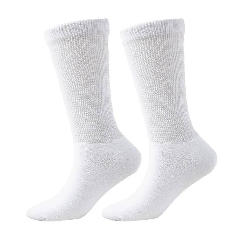 Atmungsaktive, gerippte Socken (3 Paar) - Weiß - EU37-44 (US4-10) - image 6