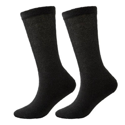 Atmungsaktive, gerippte Socken (3 Paar) - Schwarz - EU37-44 (US4-10) - image 5