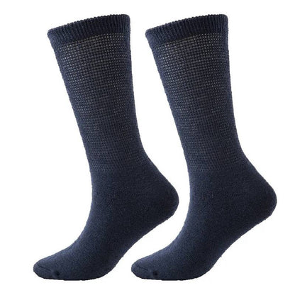 Atmungsaktive, gerippte Socken (3 Paar) - Dunkelblau - EU37-44 (US4-10) - image 2