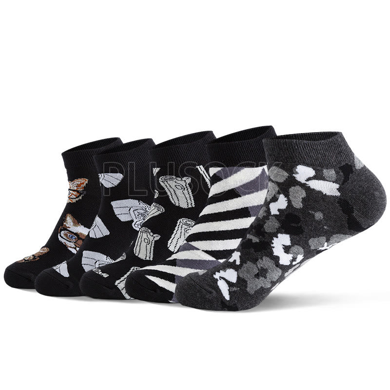 Baum-Knöchelsocken (5 Paar) - image 0
