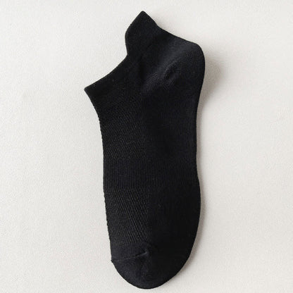 Atmungsaktive Knöchelsocken mit Ohrenlift (5 Paar) - Schwarz - EU44-50 (US10-15) - image 17