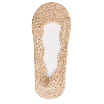 Flache, unsichtbare Spitzensocken (6 Paar) - Nackt - EU35-38 (US5-7) - image 11