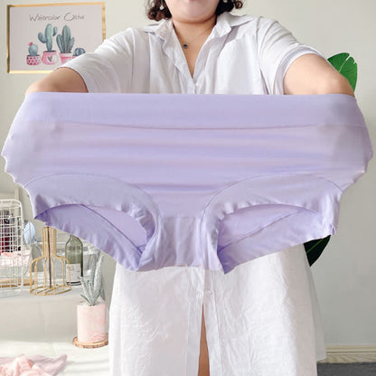 Atmungsaktive Slips mit hoher Taille in Übergröße (3 Paar)
