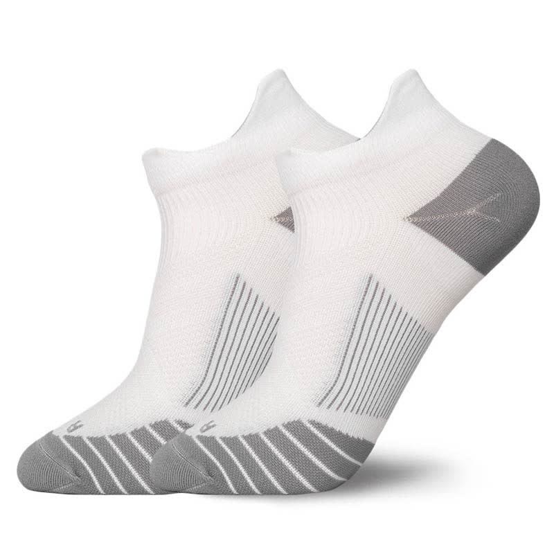 Bequeme Sport-Knöchelkompressionssocken (6 Paar) - Weiß - EU41-44 (US7,5-10) - image 4