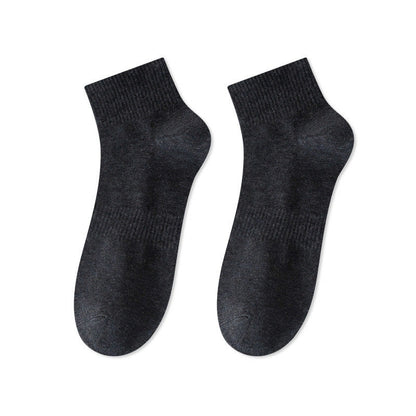 Atmungsaktive Viertelsocken aus weicher Baumwolle in Übergröße (7 Paar)