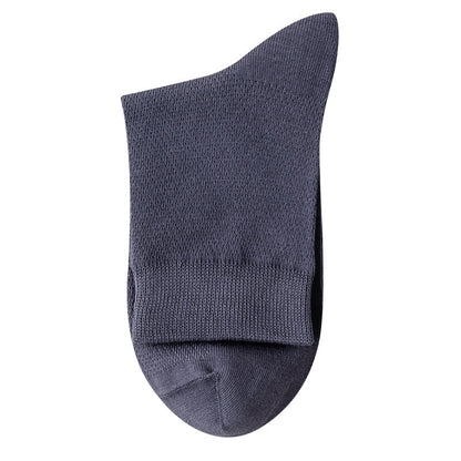 Mehrfarbige Viertelsocken aus Netzstoff in Übergröße (5 Paar)