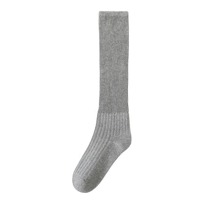 Einfarbige, stylische Slouch-Socken (3 Paar) - Grau - EU36-40 (US3-7) - image 15