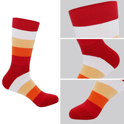 Leuchtend bunte Crew-Socken (5 Paar) - image 1