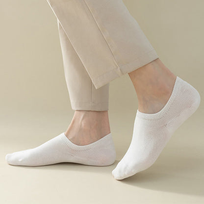Rutschfeste No-Show-Socken in Übergröße (5 Paar)