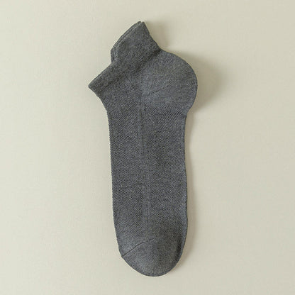 Mesh-Atmungsaktive Knöchelsocken (7 Paar) - Dunkelgrau - EU44-50 (US10-15) - image 12