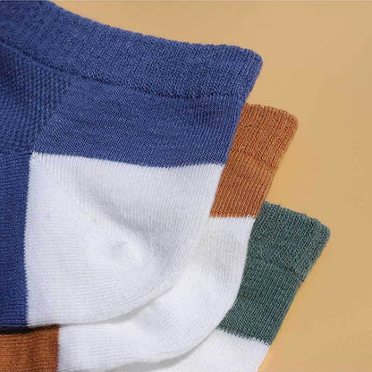 Knöchelsocken aus Netzstoff mit Buchstaben in Übergröße (5 Paar)