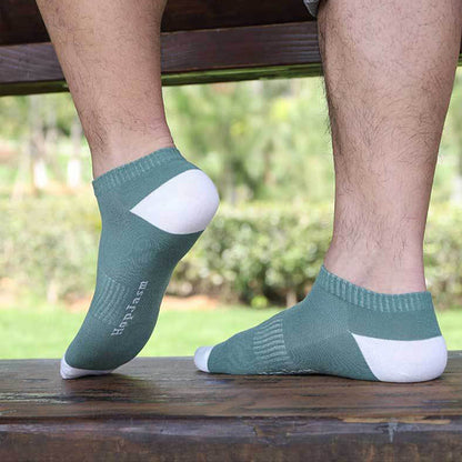 Knöchelsocken aus Netzstoff mit Buchstaben in Übergröße (5 Paar)