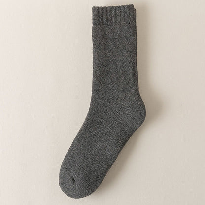 Dicke Viertelstrümpfe in Übergröße (5 Paar) - Dunkelgrau - EU38-45 (US5-11) - image 7