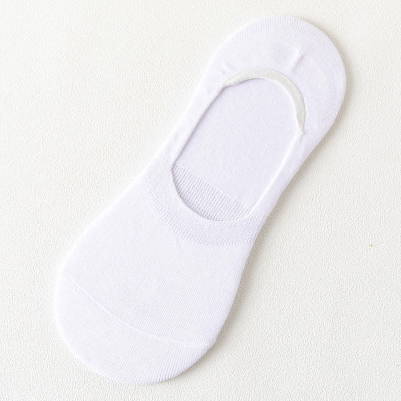 Rutschfeste, unsichtbare Socken (5 Paar) - Weiß - EU43-47 (US9,5-12,5) - image 8