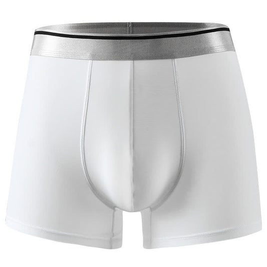 Ultradünne Slips aus Eisseide in Übergröße (1 Packung) - Weiß - 12XL - image 0