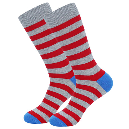 Lustige Freizeitsocken mit Muster (5 Paar) - image 2