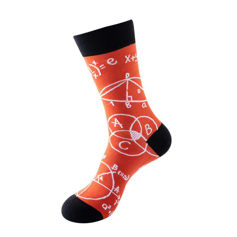 Socken mit abstrakten Grafiken (5 Paar) - image 1