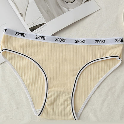 Antibakterielle Baumwollunterwäsche mit hohem Bund (4er-Pack) - Gelb - 4XL - image 10