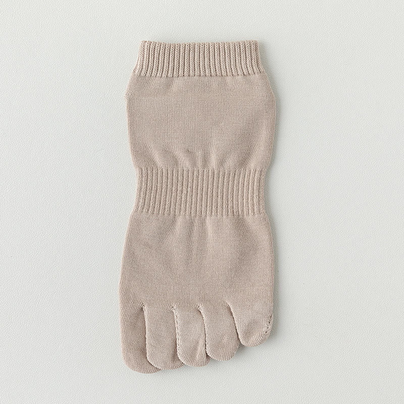 Zehensocken zur Ausrichtung der fünf Zehen (5 Paar) - Khaki - EU39-46 (US5-12) - image 19
