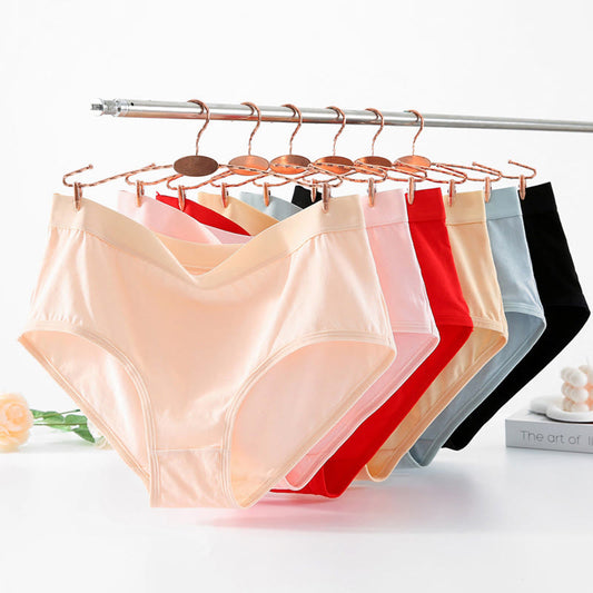 Einfache, hochtaillierte Stretch-Panty (4er-Pack) - image 0
