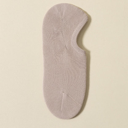 Rutschfeste No-Show-Socken in Übergröße (5 Paar)