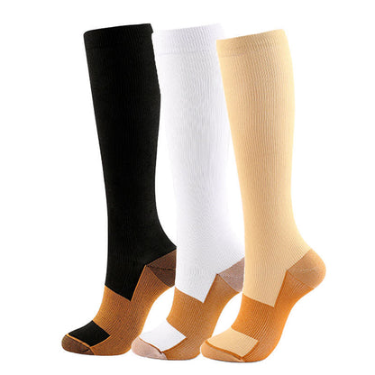 Atmungsaktive Sport-Kompressionssocken (3 Paar) - Mehrfarbig (3 Paar) - XXL - image 0