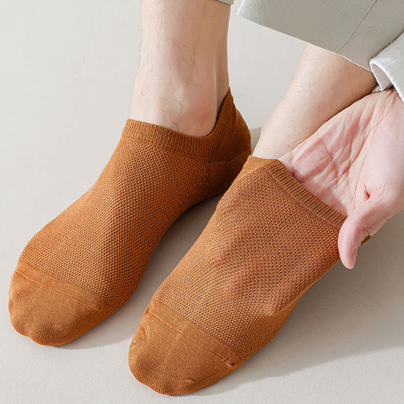 Mesh-Massage-No-Show-Socken (5 Paar) - image 4