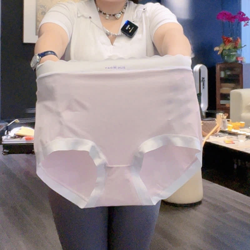 Hochgeschnittene Slips mit Schleife (5 Paar) - image 3