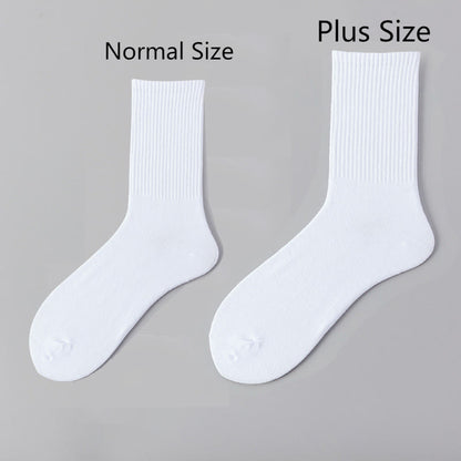 Atmungsaktive Socken aus weicher Baumwolle in Übergröße (3 Paar)