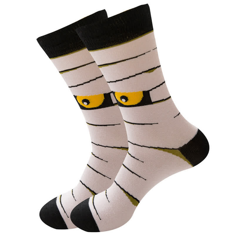 Halloween-Socken aus Baumwolle (5 Paar) - image 3