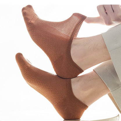 Mesh-Massage-No-Show-Socken (5 Paar) - image 1